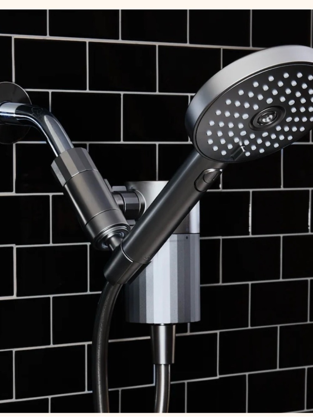 Sproos! Metallic Hand Shower + Filter